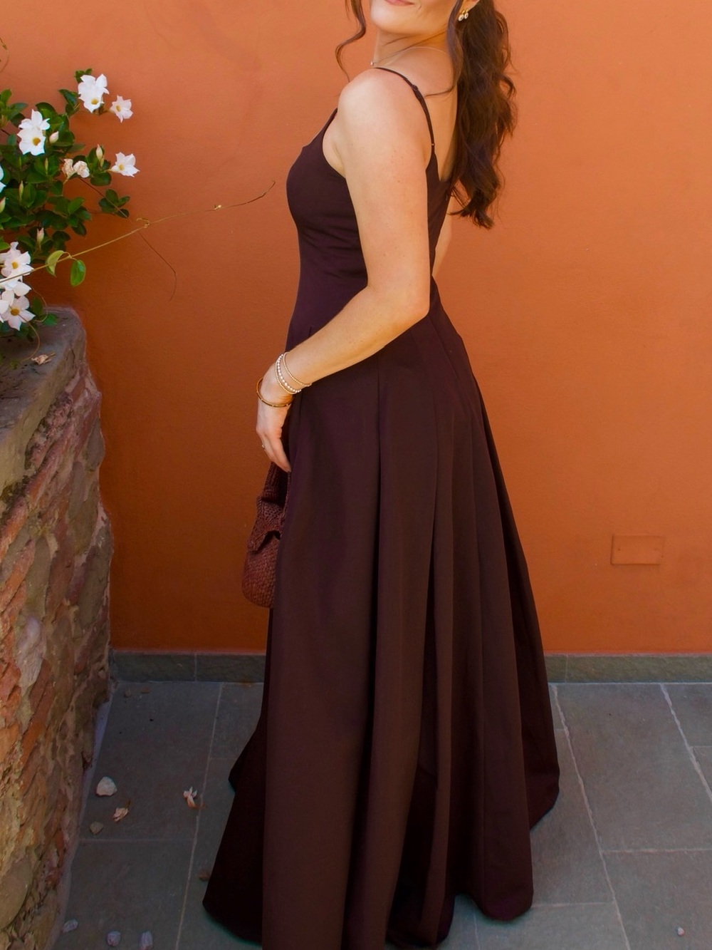 STAUD Brown Joy Maxi Dress Earth - Picture 5 of 5